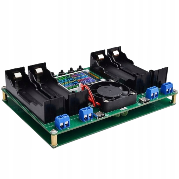 TESTER POJEMNOŚCI OGNIW AKUMULATORÓW 18650 z USB-C MIERNIK 4k