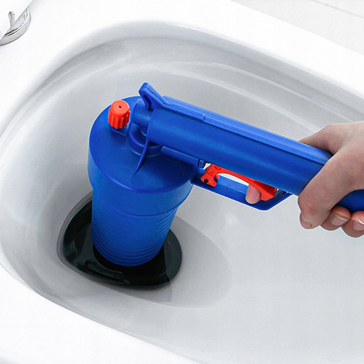 PISTOLET DO UDRAŻNIANIA RUR PRZEPYCHACZ TOALET WC ZLEWU KANALIZACJI KRET