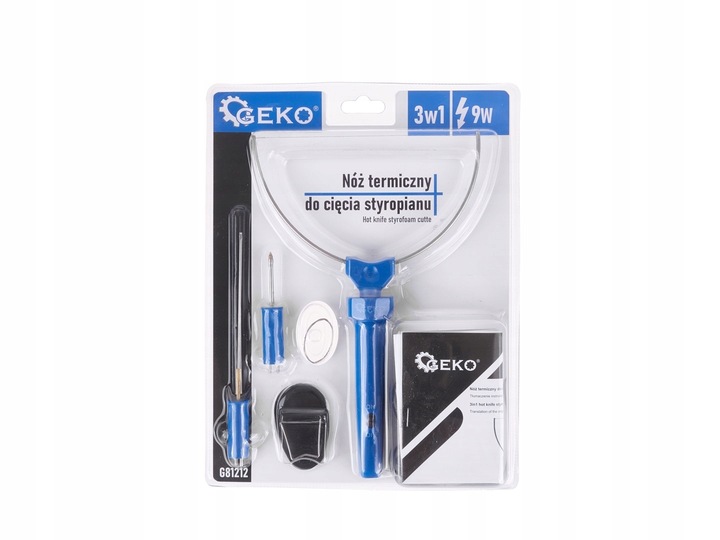 Nóż termiczny do cięcia styropianu 3w1 9W