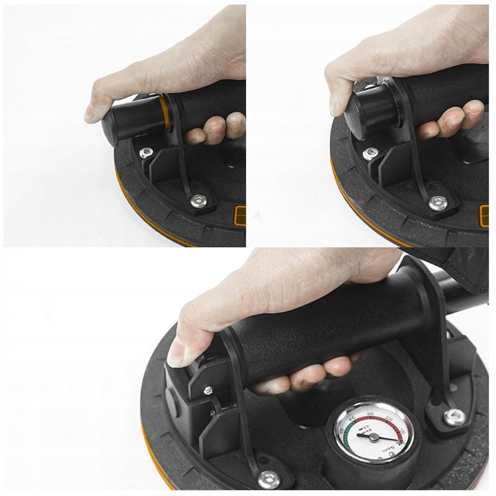 Przyssawka Próżniowa Uchwyt do Płytek Glazury Szyb z Pompką i