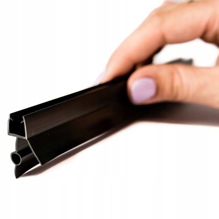 Uszczelka do kabiny 4 5 6mm 100cm CZARNA US-04-B