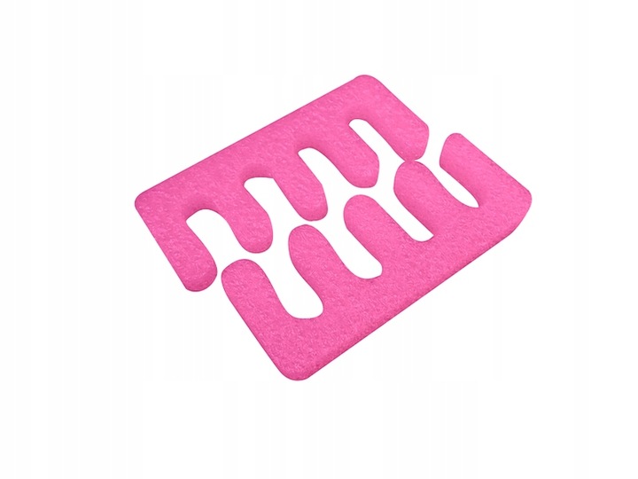 SEPARATORY PIANKOWE DO PEDICURE 100par RÓŻOWE