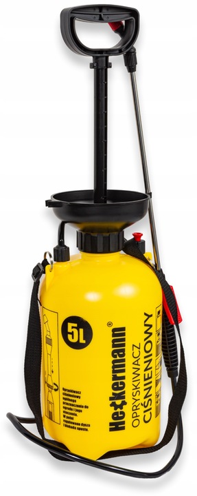 RĘCZNY OPRYSKIWACZ CIŚNIENIOWY SPRYSKIWACZ DUŻA POJEMNOŚĆ 5L REGULACJA