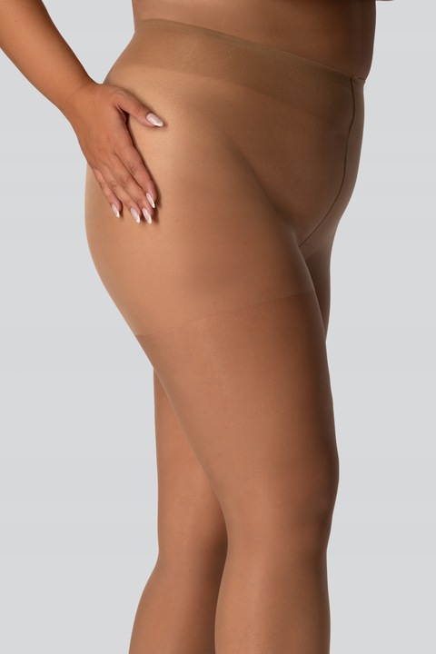 QUEEN SIZE rajstopy CHARLOTTE 20 den Rozmiar 8 jasper