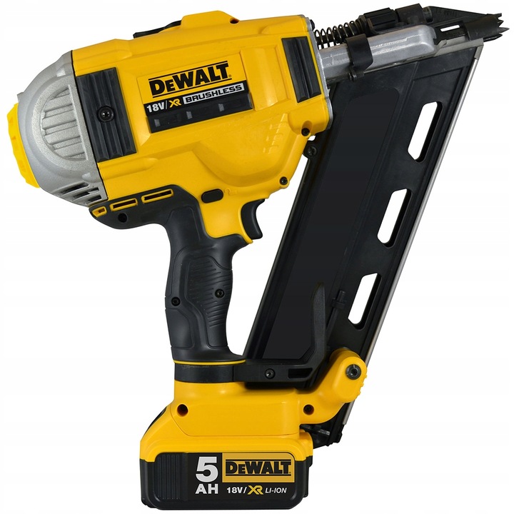 Gwoździarka bezszczotkowa 34° 50-90mm 18V 2x5Ah XR DeWalt DCN692P2-QW