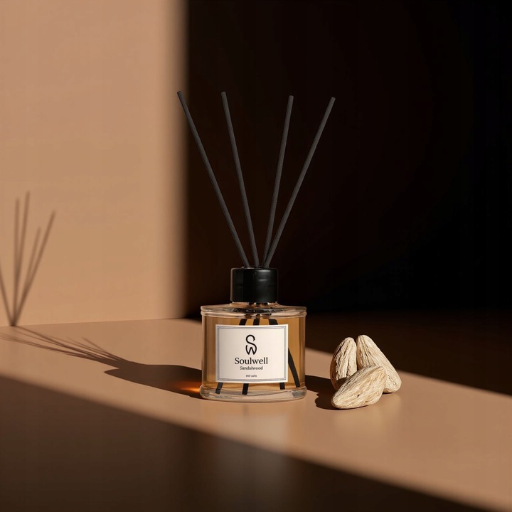 Drzewo Sandałowe SOULWELL ZAPACHY DO DOMU PATYCZKI 120ml