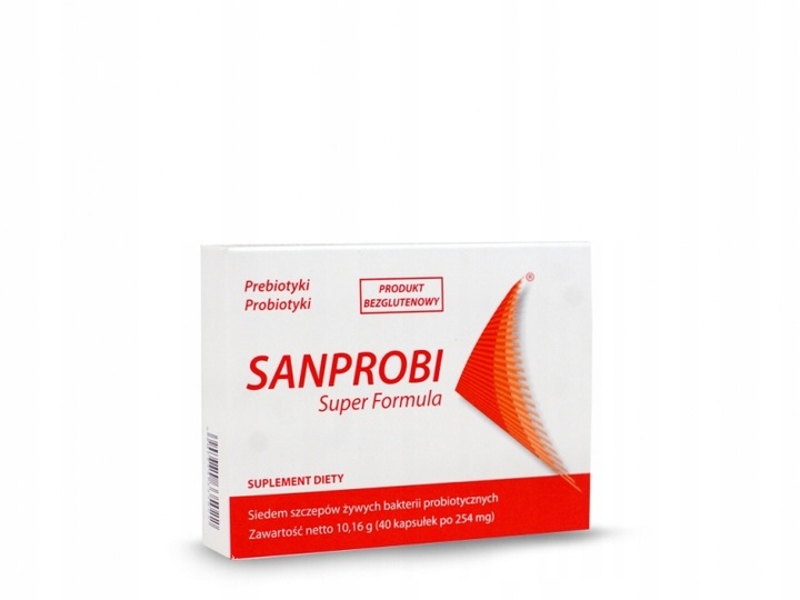 SANPROBI Super Formula Synbiotyk 40 kapsułek