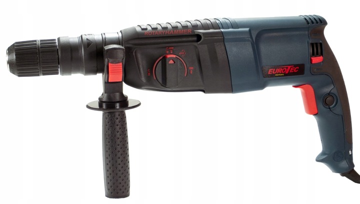 MŁOTOWIERTARKA WIERTARKA MŁOT UDAROWY 2600W SDS+ ZESTAW + WALIZKA MOCNA