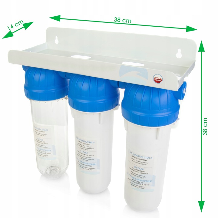 Zestaw podzlewozmywakowy trzystopniowy system filtracji Aqua FS3 Emi