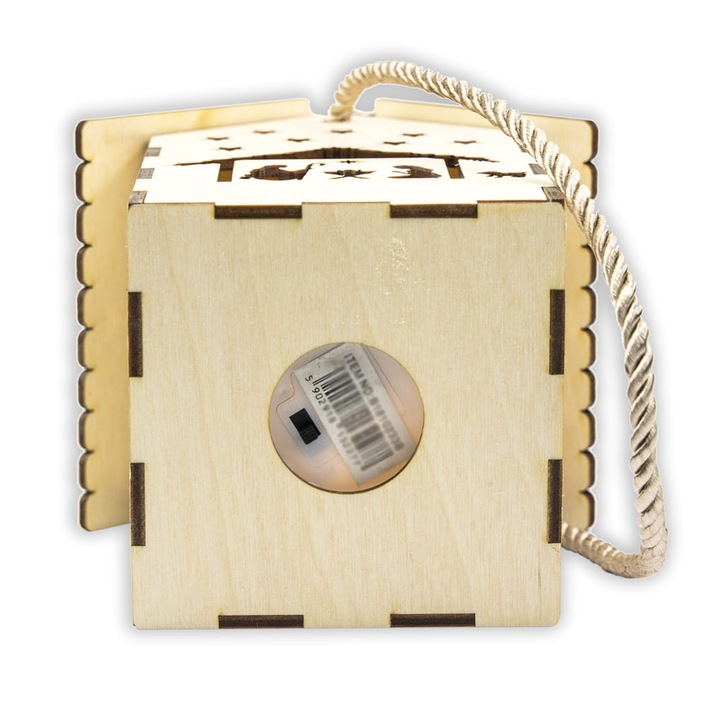 Lampion Adwentowy Lampka LED Roraty Latarnia