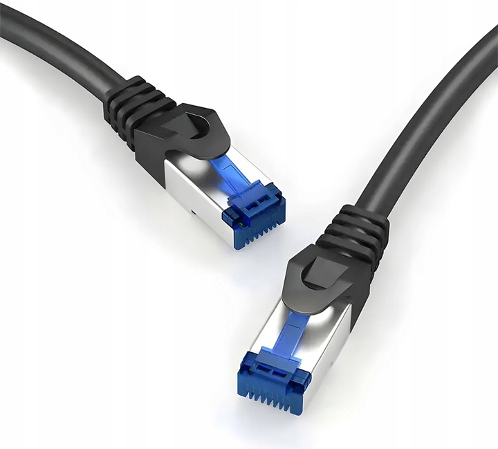KABEL SIECIOWY LAN S/FTP CAT6a PRZEWÓD ETHERNET ZEWNĘTRZNY SKRĘTKA RJ45 10m