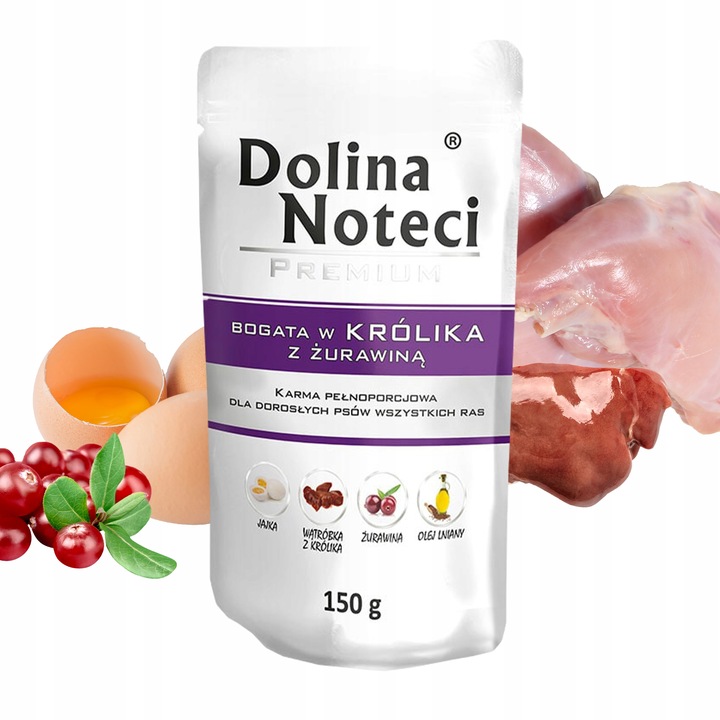 DOLINA NOTECI Premium Karma mokra dla psa MIX smaków 20 x 150g bezzbożowa