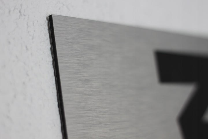 Tabliczka z numerem na dom tablica adresowa aluminiowa numer domu