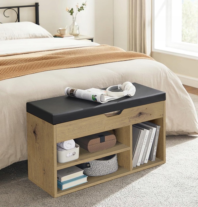 Szafka na buty obuwie artisan z szufladą siedziskiem pojemnikiem