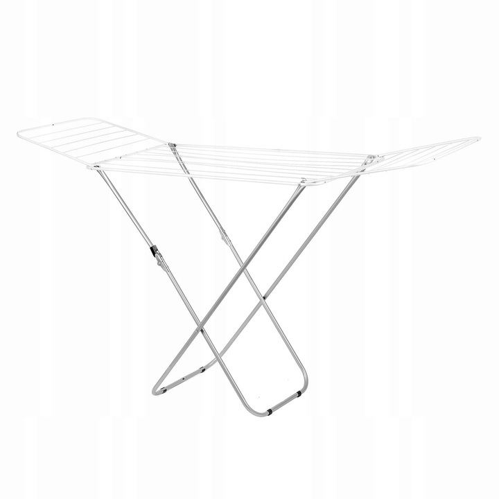 Suszarka balkonowa Classic szaro-biała