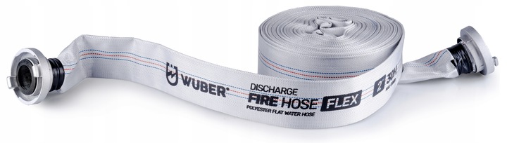 WĄŻ STRAŻACKI MOCNY DO POMPY FAST-FIX MOCNY DŁUGI DO SZAMBA WODY 2"