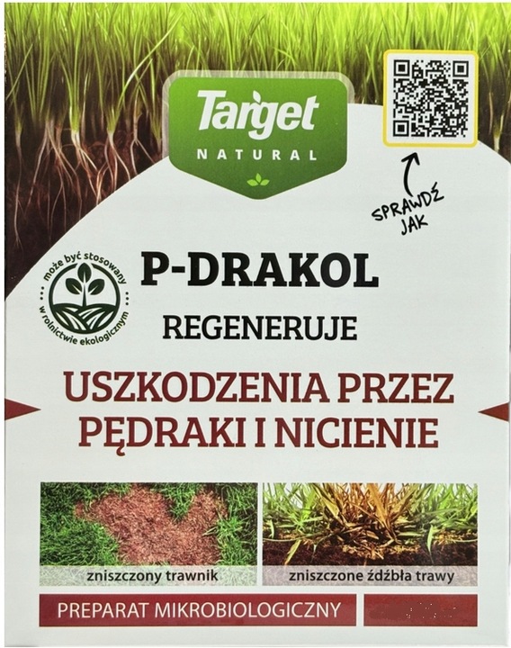 TARGET P-DRAKOL 20g NICIENIE PĘDRAKI OPUCHLAKI DRUTOWCE SZKODNIKI