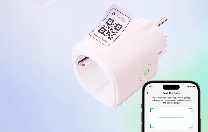 GNIAZDKO MEROSS MATTER INTELIGENTNE POMIAR ENERGII SMART 4x GNIAZDO