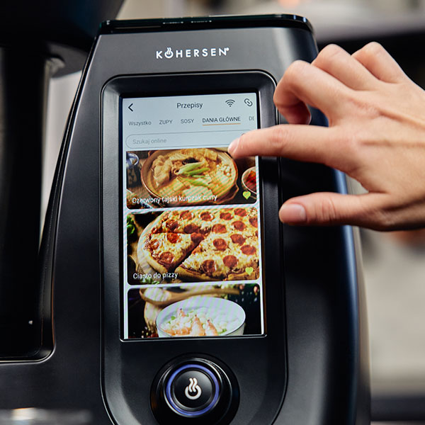Robot kuchenny gotujący wielofunkcyjny Termorobot PRZEPISY Kohersen