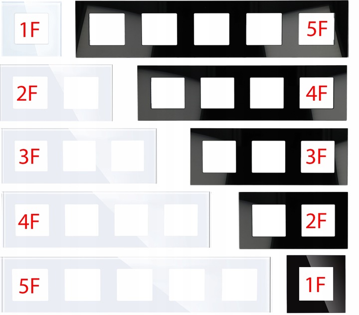 GNIAZDKO GNIAZDO SZKLANE Z BOLCEM PODWÓJNE GNIAZDKA KONTAKTY BIAŁE 1F