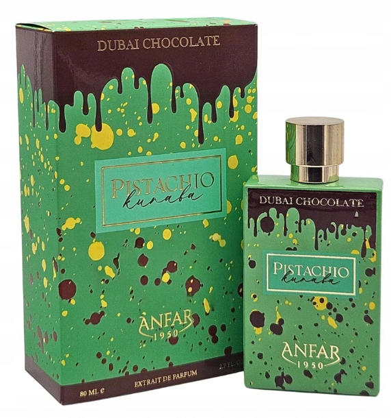 Pistachio Kunafa Dubai Chocolate 80ml Perfumy Arabskie Zapach Unisex