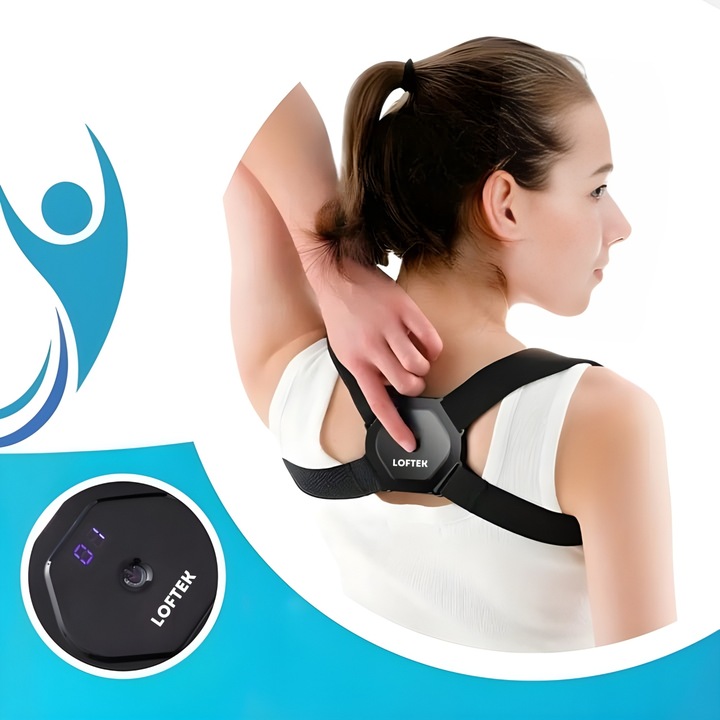 Korektor Postawy Inteligentny Pajączek USB na Plecy dla Dzieci i