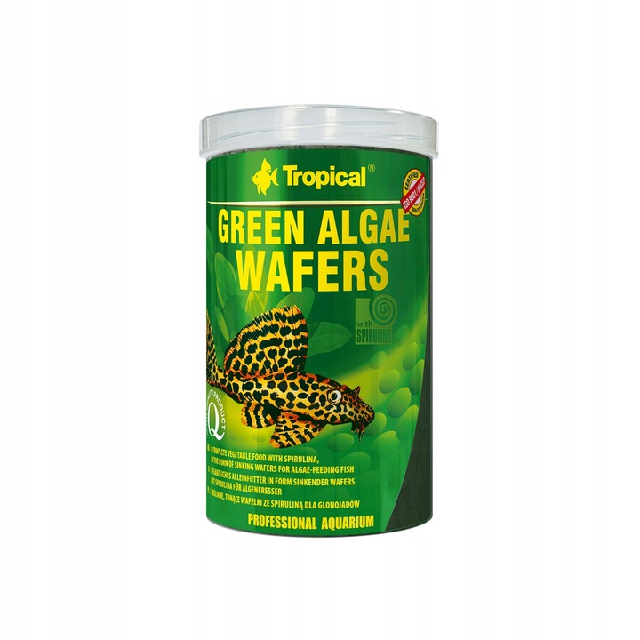 TROPICAL GREEN ALGAE WAFERS 1000ml KARMA GLONOJAD