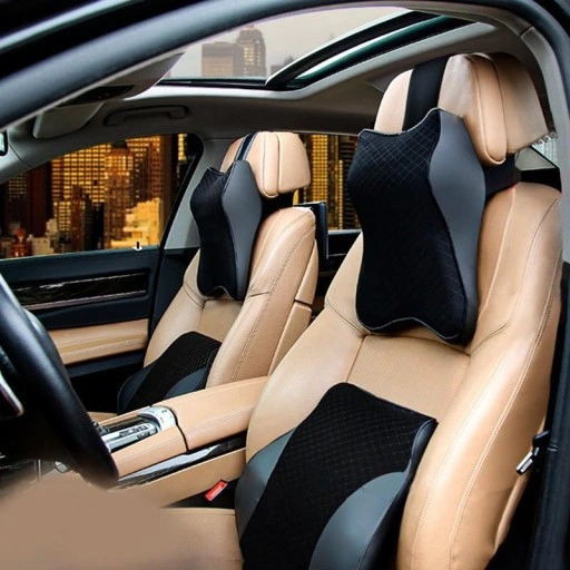 PODUSZKA ZAGŁÓWEK POD SZYJĘ DO SAMOCHODU NA BÓL WYGODNE OPARCIE GŁOWY BL