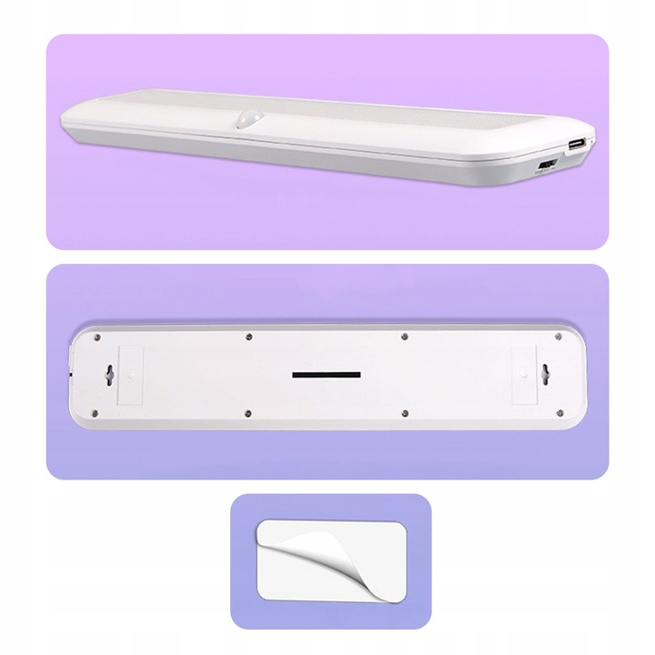 Lampka z Czujnikiem Ruchu Zmierzchu Lampa Podszafkowa Diody LED Magnes