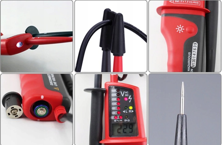 Wielofunkcyjny tester napięcia Uni-T UT15C