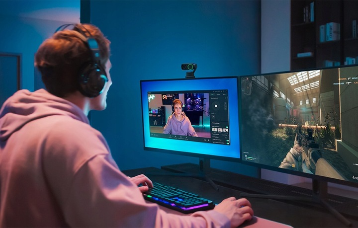 Kamera Insta360 Link 2 Kamerka Internetowa Z Mikrofonem AI 4K Ultra HD USB