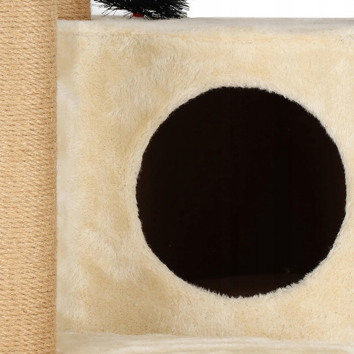 DRAPAK DLA KOTA KOTÓW WYSOKI DUŻY WIEŻA LEGOWISKO DOMEK 7 POZIOMÓW SŁUPEK