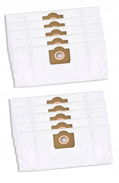 10x WORKI FLIZELINOWE +2x FILTR PUREY DO ODKURZACZA KARCHER WD3 KWD3 SE4001