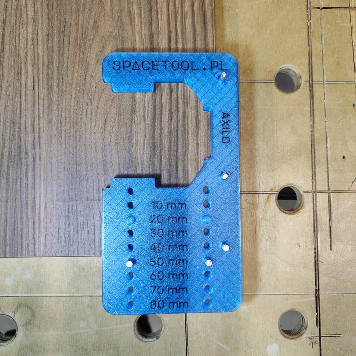 Przymiar, szablon do trasowania nóżek HAFELE AXILO precyzyjny bez