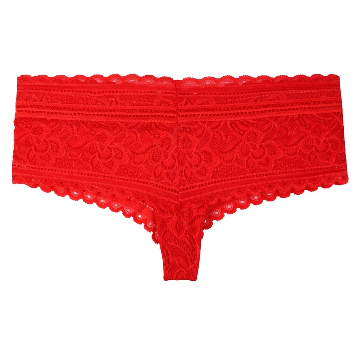 3x Figi Damskie Koronkowe Wygodne Bikini Majtki Wysoki Stan Szorty MORAJ XL