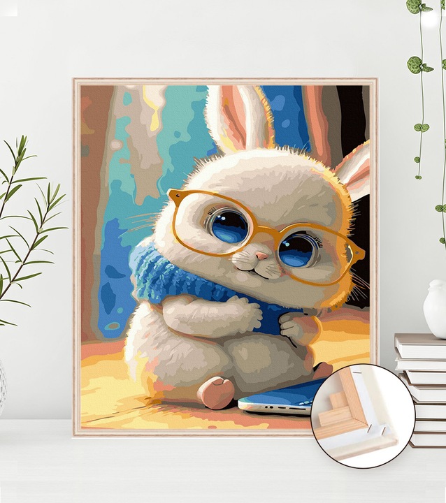 Malowanie Po Numerach Zestaw na Ramie Farby Akrylowe 40x50 cm