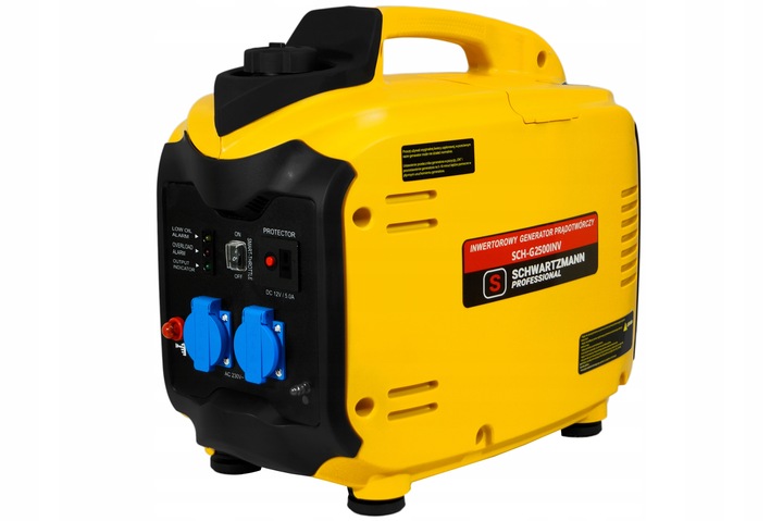 AGREGAT PRĄDOTWÓRCZY INWERTOROWY 2,5kW AVR CICHY INWERTER MIEDŹ