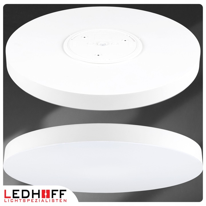 Lampa sufitowa Plafon LED 50cm OKRĄGŁY panel 3 barwy do łazienki