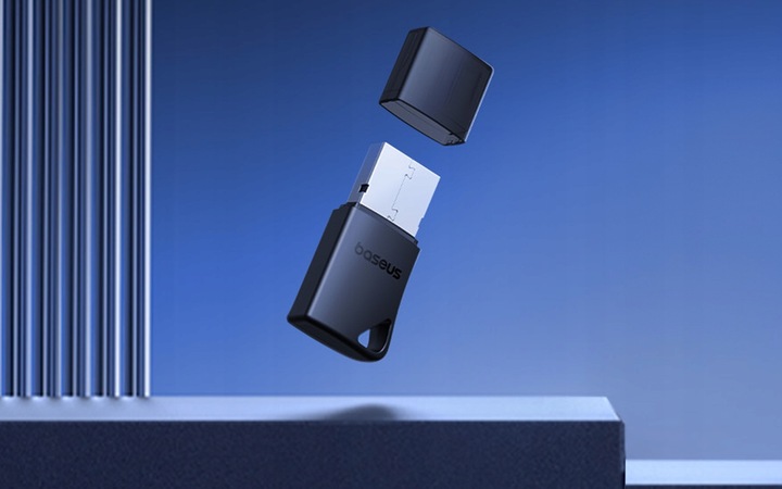 BASEUS ADAPTER BLUETOOTH BT 5.4 ODBIORNIK NADAJNIK DO KOMPUTERA 20M