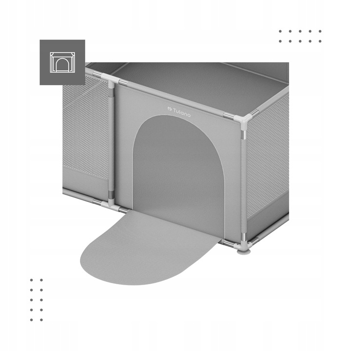 Kojec Dziecięcy Bezpieczny DLA DZIECI TULANO Cozy 20 130 x 130cm