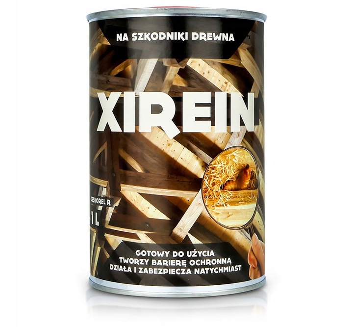 SILNY ŚRODEK OWADOBÓJCZY XIREIN ZWALCZA KORNIKI SPUSZCZELE KOŁATKI