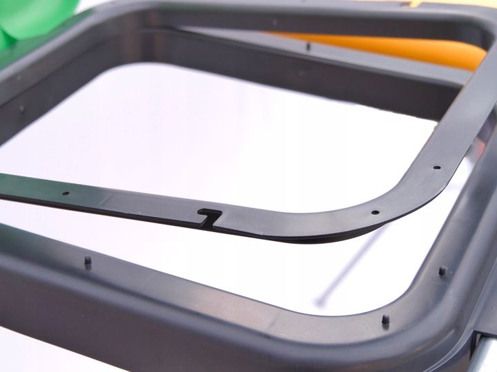 STOJAK METALOWY do Segregacji Śmieci Pojemnik KOSZ NA ODPADY na 3 WORKI