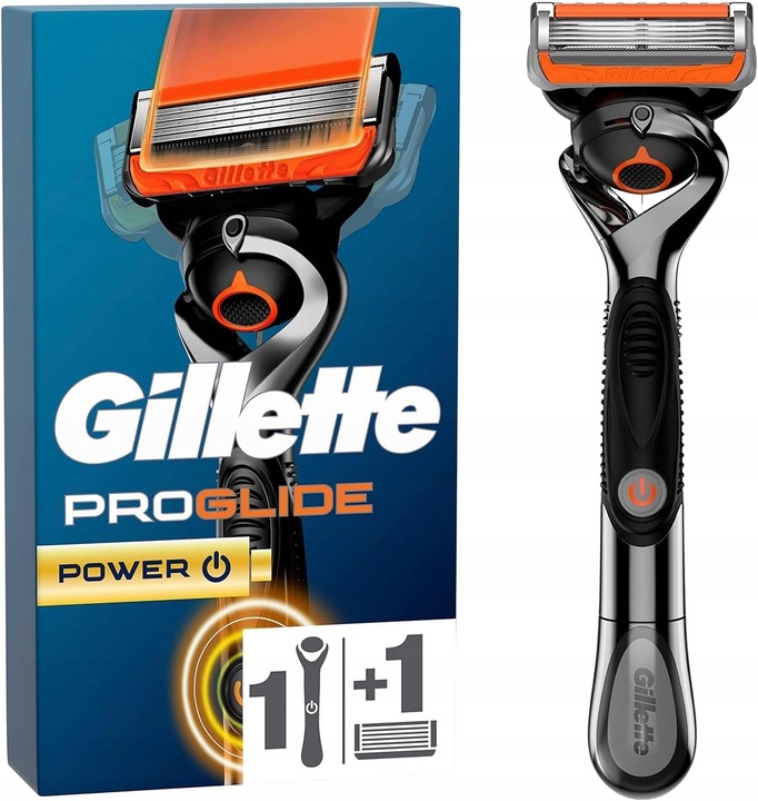 GILLETTE FUSION PROGLIDE POWER FLEXBALL MASZYNKA Z 1 WKŁADEM, ORYGINAŁ