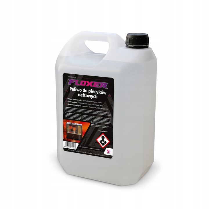 Paliwo do Piecyków Naftowych Premium FLOXER 5L do Piecyka i BIO Nagrzewnic
