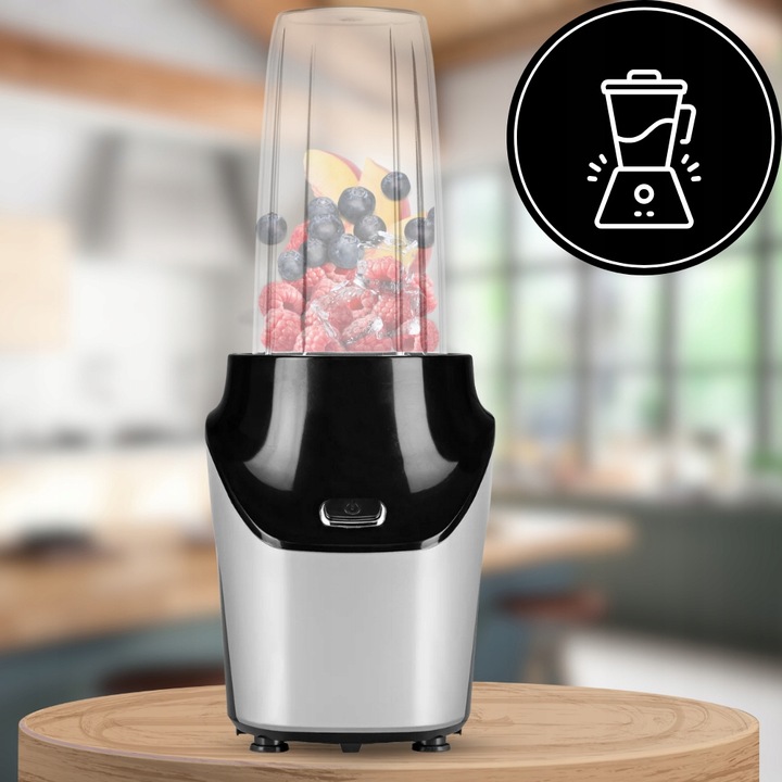Blender kielichowy do SMOOTHIE KOKTAJLI MŁYNEK 1000W