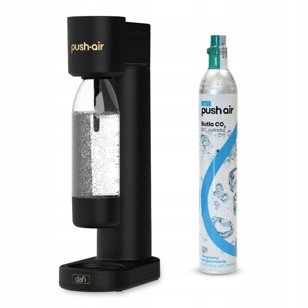 Zestaw PushAir Saturator + Nabój CO2 + Butelka 0,7 + Butelka 0,5 + 2