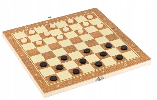 GRA W SZACHY WARCABY TRYKTRAK ZESTAW 3w1