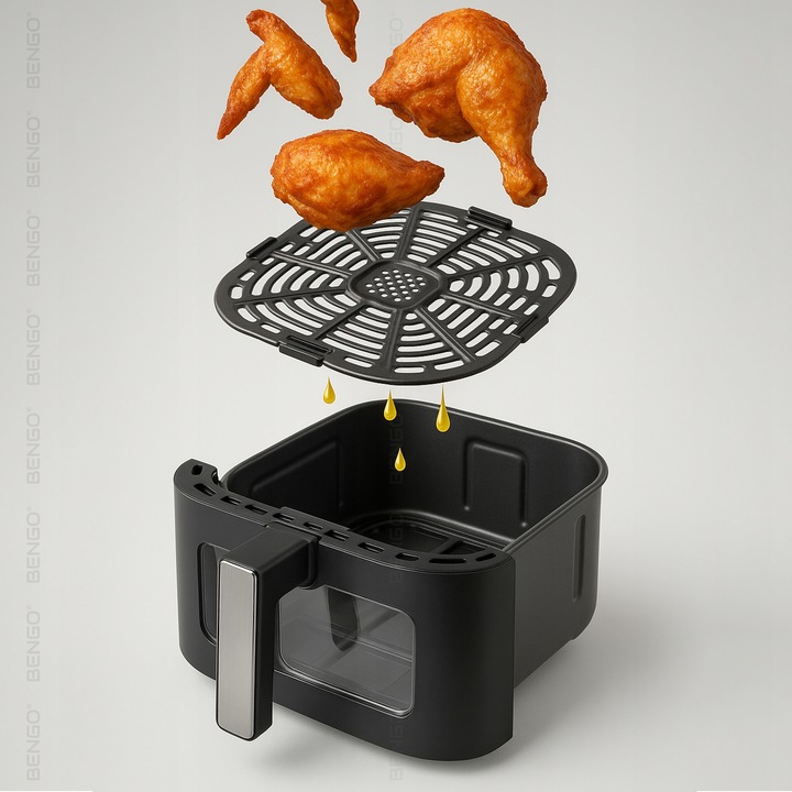 Frytkownica beztłuszczowa AIRFRYER grillowanie nieprzywierająca DUŻA