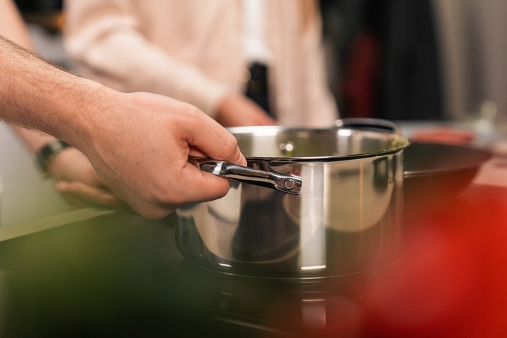 Zestaw garnków TEFAL B922S955 stal 9 elementów indukcja patelnia 28cm