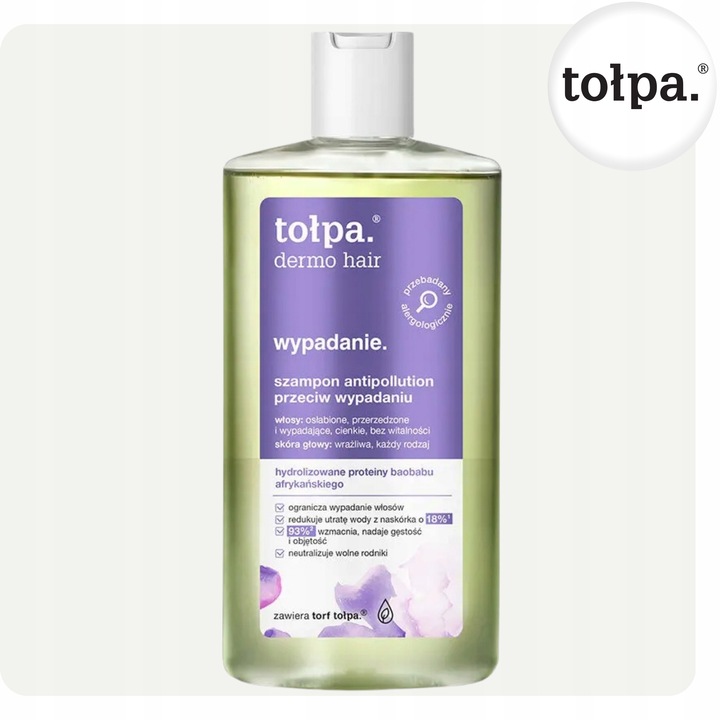 Szampon Antipollution Przeciw Wypadaniu Przyspieszający Wzrost Włosów